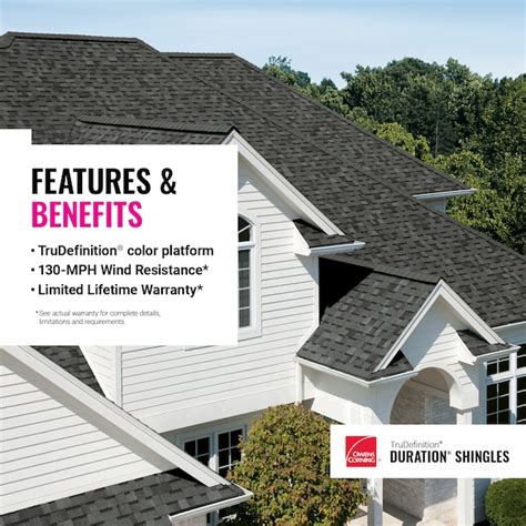 owencorning|Owens Corning Duration Roof System at Lowes.com